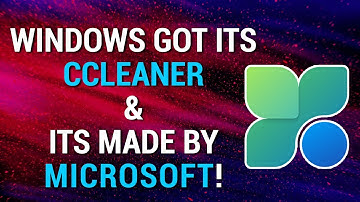 WINDOWS 11 finally got its CCLEANER and is made by microsoft! | 2024