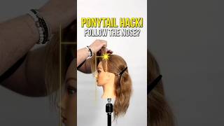 Is this the easiest way to cut bangs? 🤔 #hairtransformation #shorts #beauty