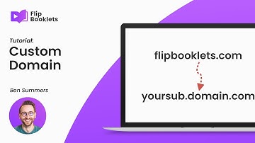FlipBooklets Tutorials - 4 - Custom domain setup with your Flip Book