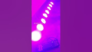 Par Light Running in dmx 512 || Dj Light Tricks