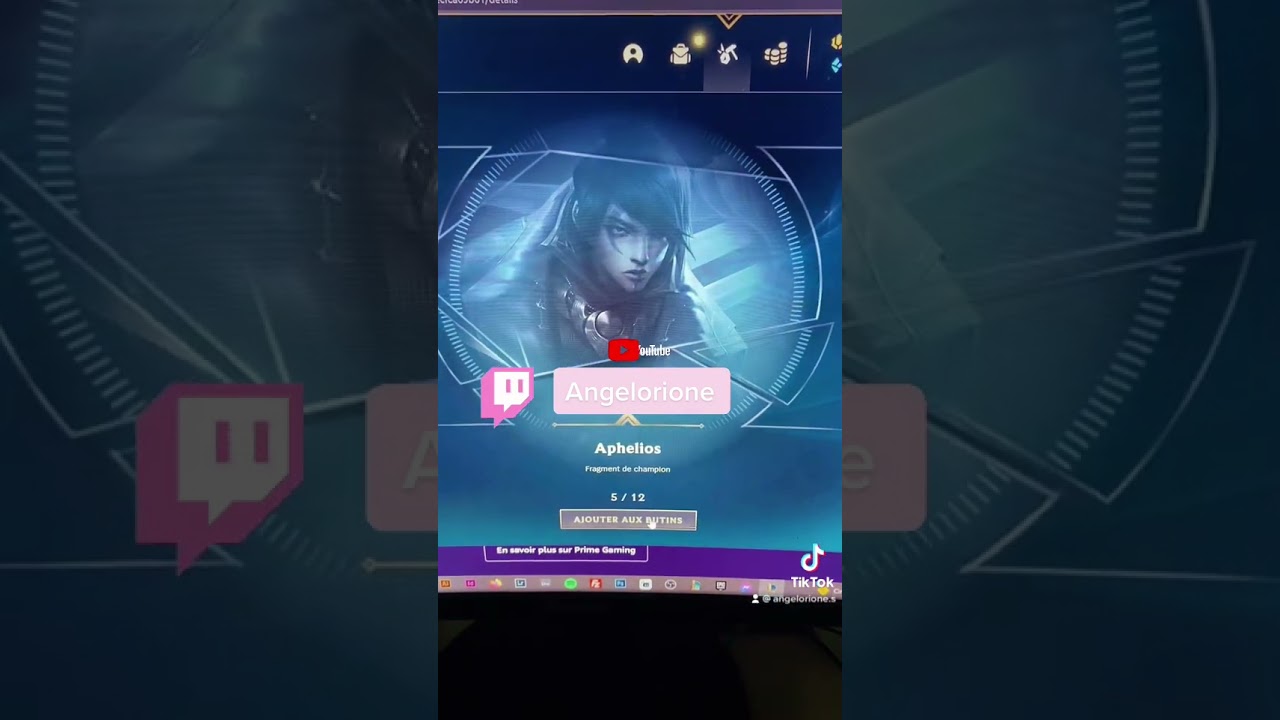 Capsule prime gaming Skin Vlad | League Of Legends | |Angelorione |