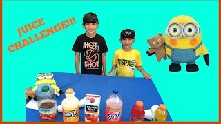 DISNEY MINION PLUSH Fun Juice Challenge screenshot 4