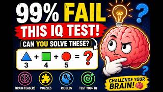 🎯 LIVE Brain Test Challenge! 🧠 #BrainTest #Riddles #Puzzles #quiz #BrainTeasers #iqtest