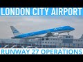 London City Airport Plane spotting | Morning Arrivals and Departures