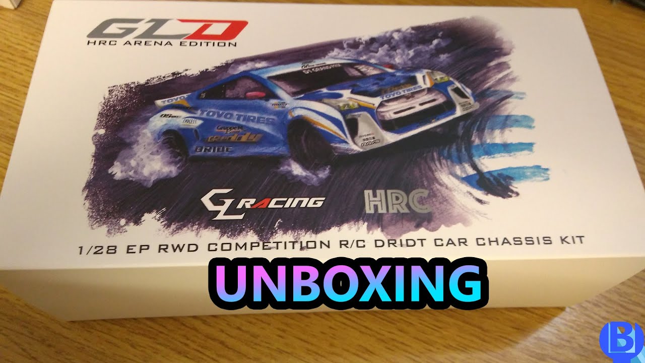 HRC Arena HRC Arena x GL Racing Edition 1/28 RWD 94mm Mini Drift Car Kit w/  ESC Servo