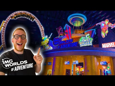 IMG Worlds of Adventure Dubai | First Visit! | UAE part 4