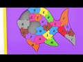 Learn Alphabet with Fish Shape Matching Puzzle