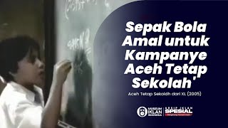 Iklan Xl Aceh Tetap Sekolah  Papan Tulis Bola 2005