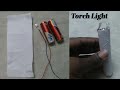 How to make a Simple Torch Light in Paper!! Homemade Paper Torch