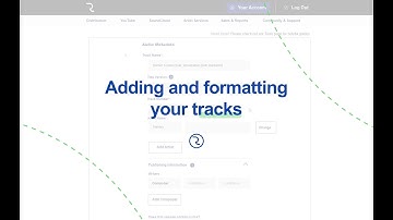 How to add music and edit your track details on RouteNote