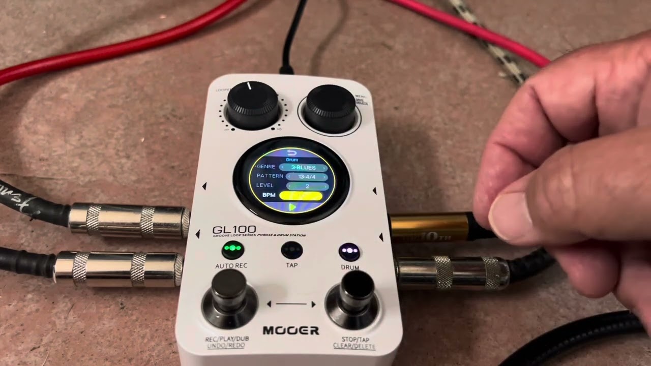 Mooer GL100 Looper Ultra Quick Start - YouTube