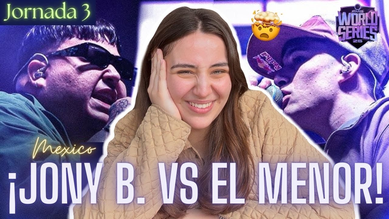 Reaccionado a 'EL MENOR vs JONY BELTRÁN I FMS WORLD SERIES 2025 I Jornada 3 I MÉXICO' #fmsnetwork