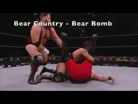 AEW Finisher : Bear Country - Bear Bomb