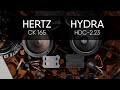 BLACK HYDRA HDC-2.23 vs HERTZ CK 165