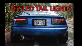 DIY LED TAILLIGHTS UNDER $50 (super boring) 95 Deville Custom Led Tail Lights