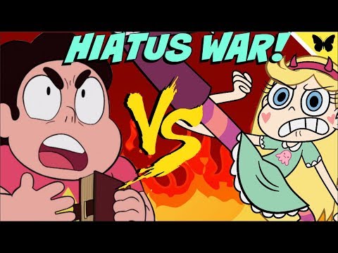 Battle Of The Hiatuses: Steven Universe & Star Vs (ft The Virtual Celebrity)
