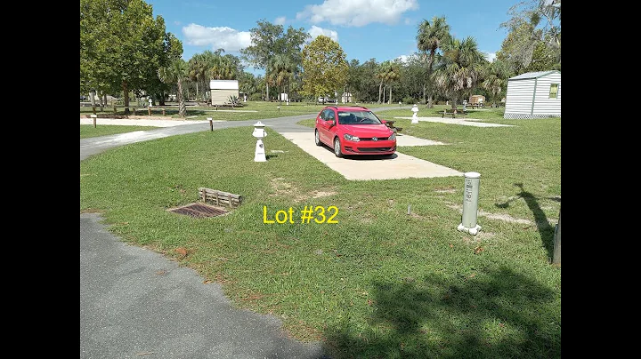 Cedar Key RV Resort Luxury Offer of Purchase for Lot #32