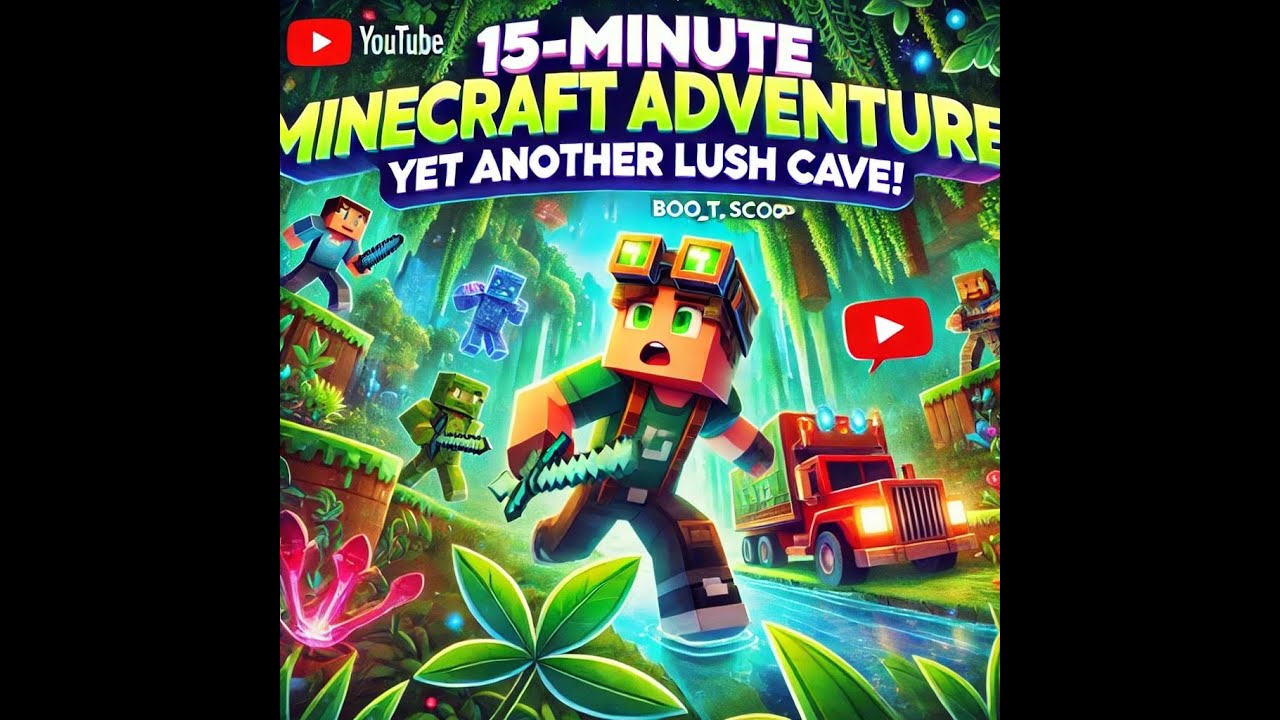 We Built a Lush Cave in Minecraft! - YouTube