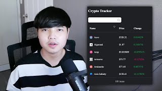 เรียนรู้การสร้าง Crypto Tracker ด้วย ReactJS + EzReactTable 👨‍💻💯