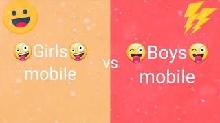 Girls vs Boys ⚡| Girls mobile vs Boys mobile screenshot 3