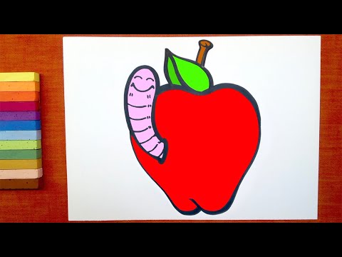Рисуем червяка