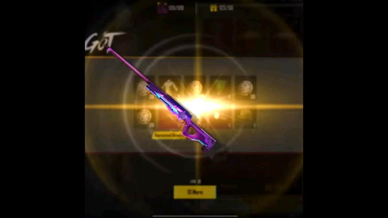 BGMI Update 2.7 Free Awm Upgrade Skin 