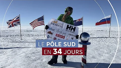Le ple Sud en 34 jours : entrevue avec Caroline Ct