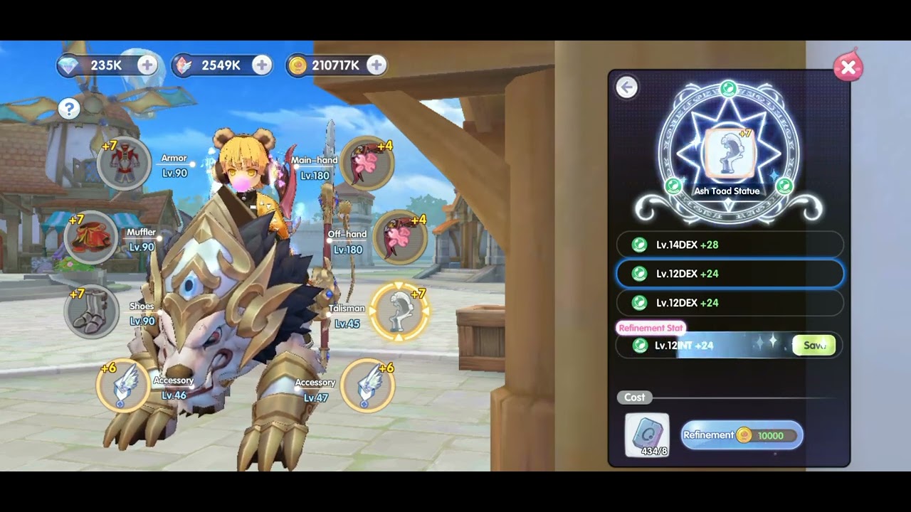 [ROX] Enchantment Accessories - #Ranger 1,000 Prontera Stones ...
