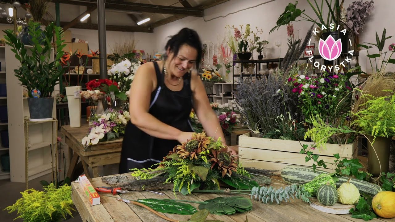 012 🌼🌸🌻 Przepiękna Kompozycja Nagrobna na Korze | Kwiaty Żywe i Sztuczne | Kasia Florystka