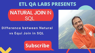 Difference between Natural and Equi Join in Oracle | Natural join in SQL explained fully