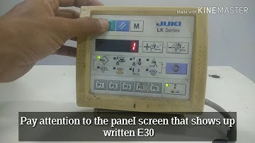 FIX E30: JUKI LK1900A-HS