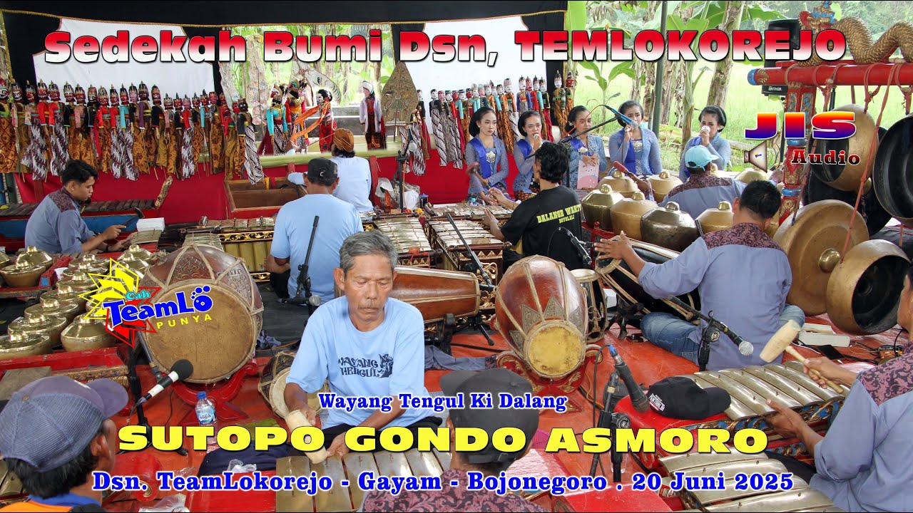 LAHIRE HARIO PENANGSANG Wayang Thengul Dalang SUTOPO GONDO ASMORO Dsn TeamLokorejo Cah TeamLo Punya