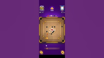 Amazing Carrom Board Gameplay | Perfect Shots & Pro Skills | Must Watch! 🎯🔥#short