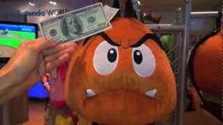 Goomba 3D Backpack plush