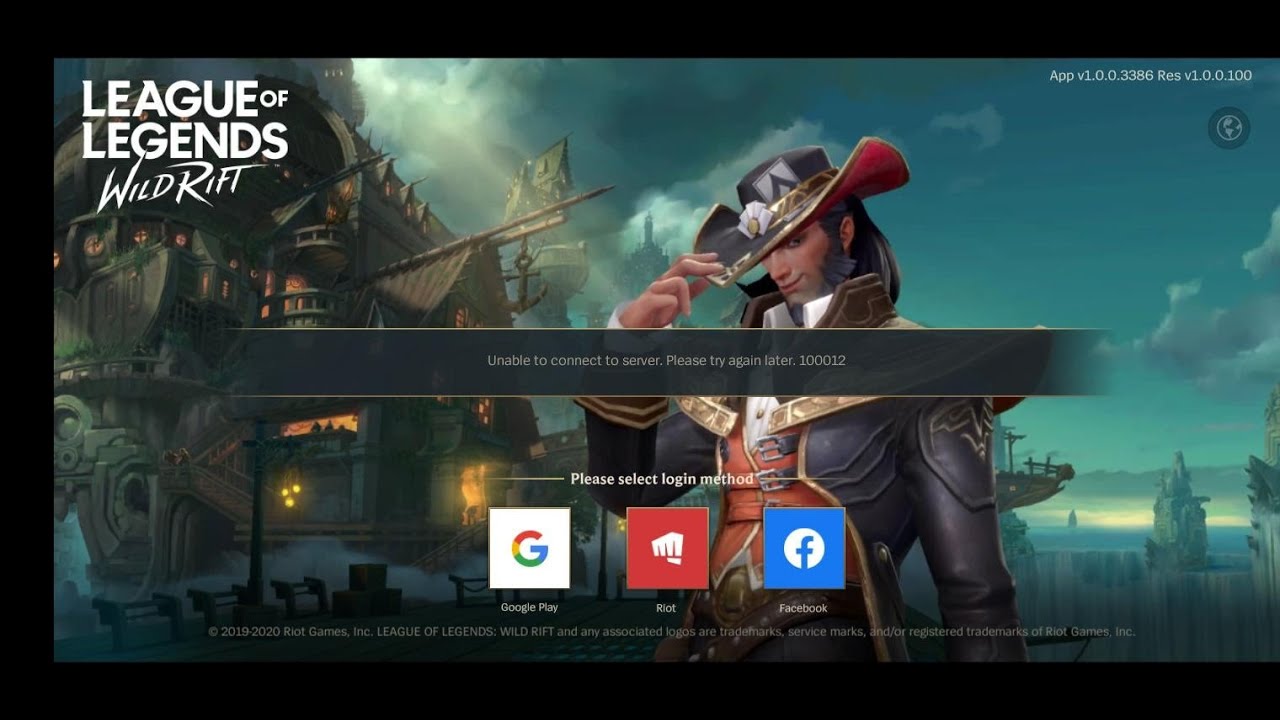 How To Fix Wild Rift Issue Can't Create Account LOL mobile log in error