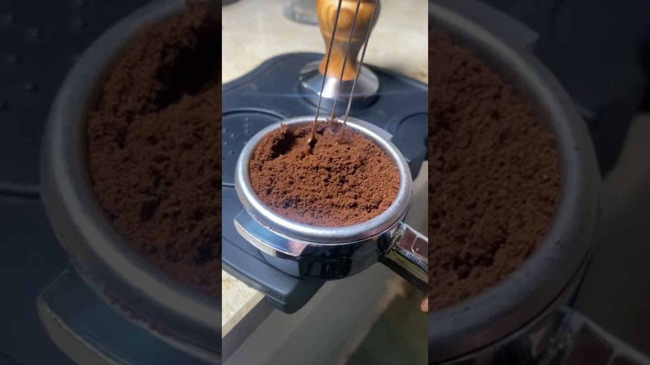 Satisfying espresso home edition🤩
