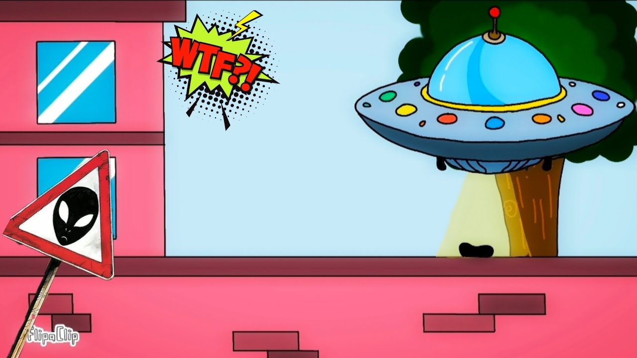 My first animation video||alien on earth 🌎🌍#animation#art #viral - YouTube