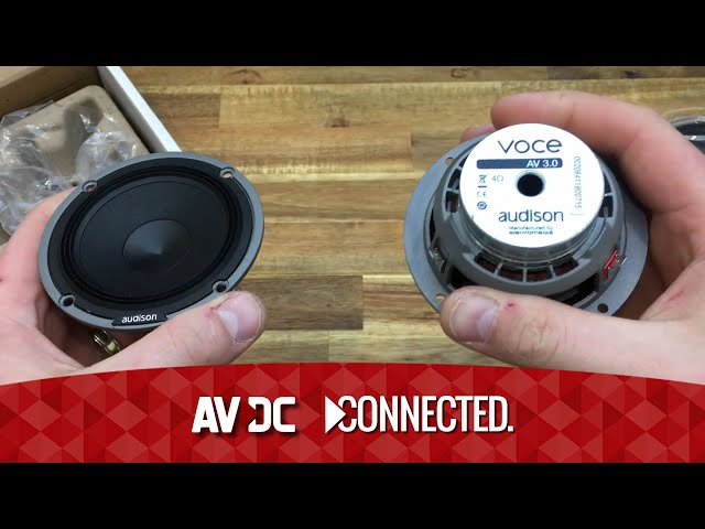 Audison Voce AV 3.0 & AV 1.1 スピーカーセット Connected: Audison Voce AV 1.1 and AV 3.0 Speakers Unboxing