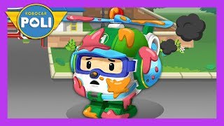 A broken helicopter ‘Helly’, We'll fix it! | Maintenance play for Kids | Robocar Poli Game screenshot 2