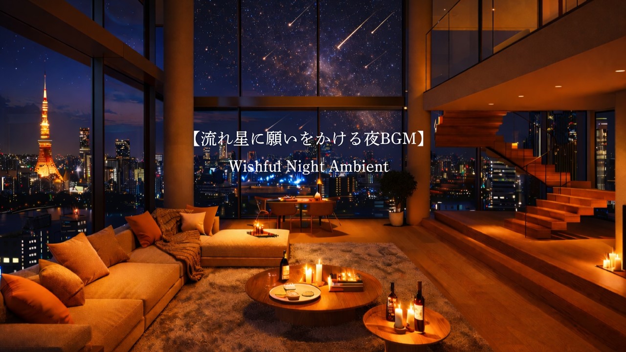 【流れ星に願いをかける夜BGM】｜Wishful Night Ambient