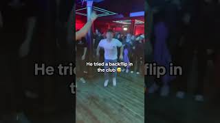 Drunk Man Attempts a Backflip… Instant Regret