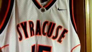 Carmelo Anthony Signed Syracuse Home Nike Swingman Jersey Review