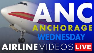 LIVE Plane Spotting at Ted Stevens Anchorage International Airport (ANC)