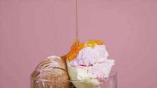 B-roll film for icecream shop