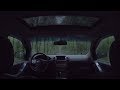 Listening to Relaxing Sounds of Rain on the Car in the Middle of the Forest at Night - Relax &amp; Sleep