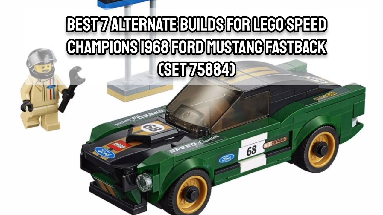 LEGO Speed Champions Ford Mustang Fastback