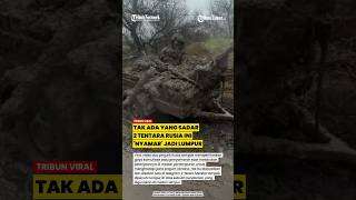 TAK ADA YANG SADAR JIKA SEKILAS, TERNYATA DUA TENTARA RUSIA MENYAMAR DENGAN MENGGUNAKAN LUMPUR