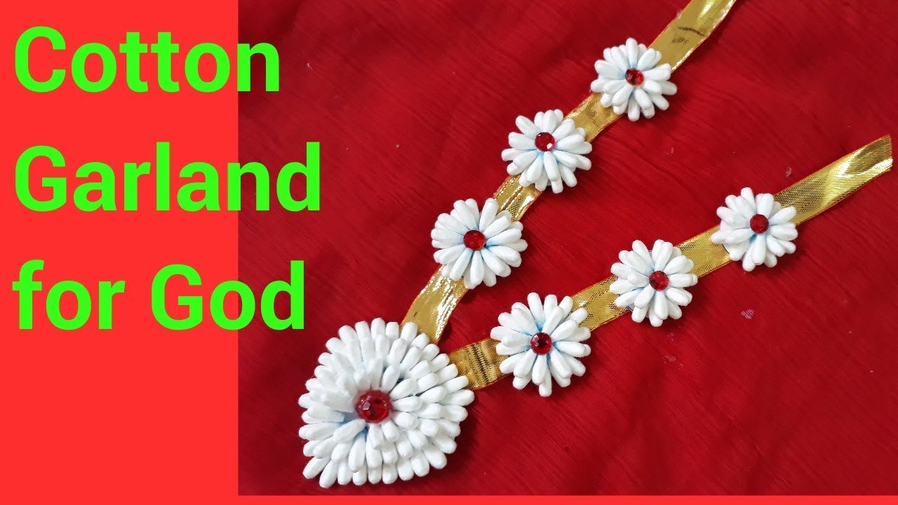 Cotton Swab Garland Cotton Garland Kanthi Cotton Kanthi Youtube Garland How To Make Garland Paper Flower Crafts Cotton Swab Garland Cotton Garland Kanthi Cotton Kanthi Youtube Garland How To Make Garland Paper Flower Crafts