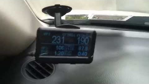 UltraGauge Horsepower Reading 2004 TSX