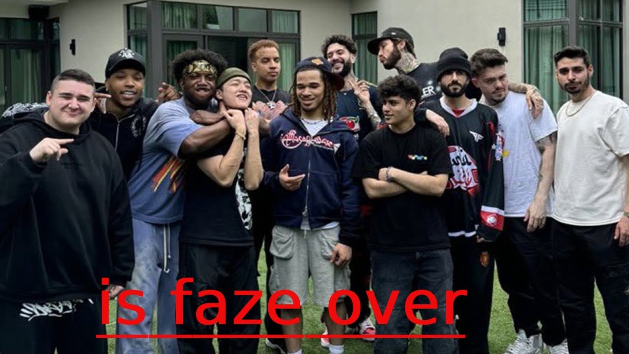is faze over. Reaction video